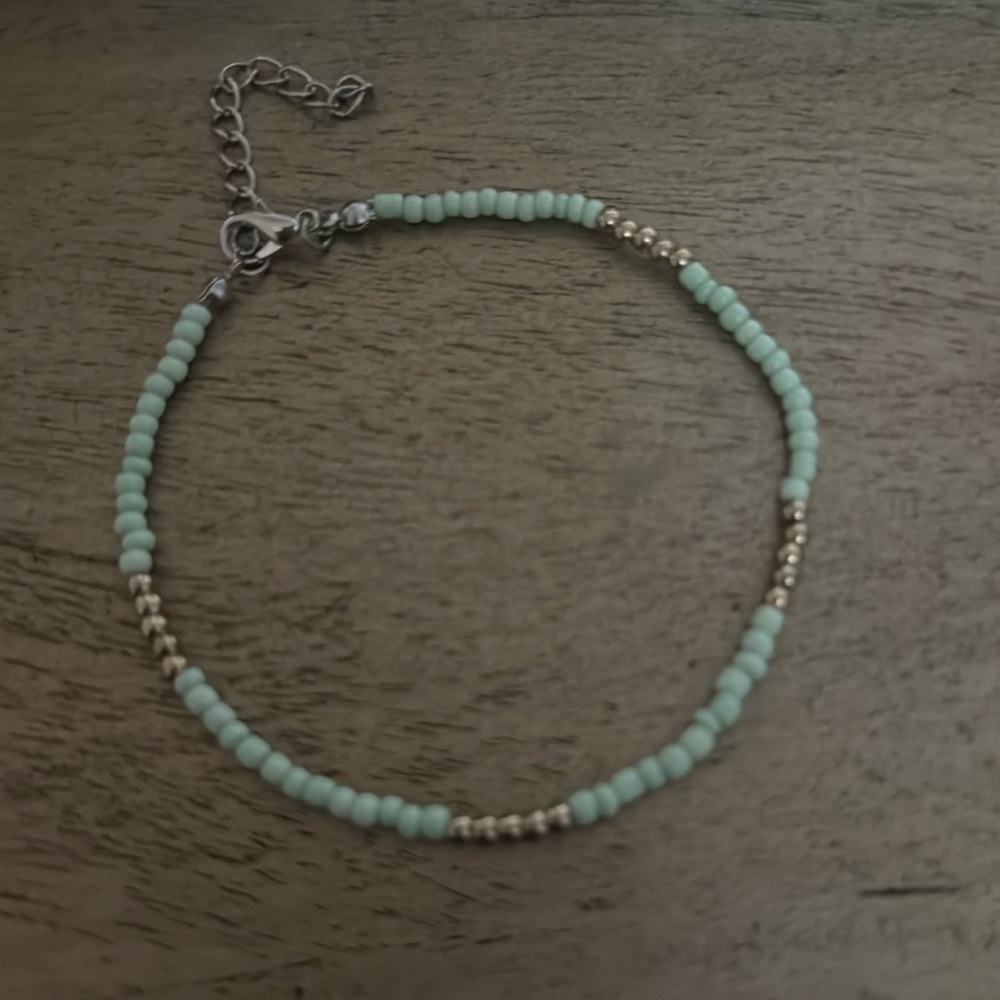 Beaded anklet